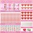 AouEtnay 28 Pack Valentines Day Stationery Kids Gift Set with Pencils, Erasers, Cards, Stickers for Kids Valentines Day Classroom Gifts and Party Favors