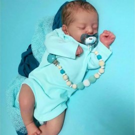 MYREBABY 17 Lifelike Reborn Sleeping Baby Boy Doll Soren, Realistic Newborn Baby Dolls, That Look Real for 3+ Year Old-01
