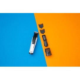 Remington WETech Body Grooming Kit with XL Dual-Sided Trimmer with 3-Length Comb & 3 Additional Combs with 10% Larger Blades & Ergonomic Handle for Fast and Easy Trimming