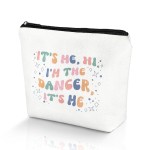 Paliboiu Dancer Gifts Makeup Bag Funny Dance Cosmetic Bag Zipper Travel Toiletry Bag Gifts for Girl Sister Women Dancers