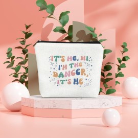 Paliboiu Dancer Gifts Makeup Bag Funny Dance Cosmetic Bag Zipper Travel Toiletry Bag Gifts for Girl Sister Women Dancers