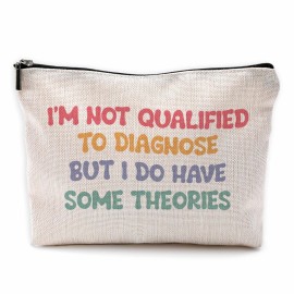 Yomisex Nurse Makeup Bag 7x10 In - Funny Accessories for Work, Graduation and Practitioner Gifts for Women