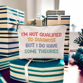 Yomisex Nurse Makeup Bag 7x10 In - Funny Accessories for Work, Graduation and Practitioner Gifts for Women