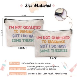 Yomisex Nurse Makeup Bag 7x10 In - Funny Accessories for Work, Graduation and Practitioner Gifts for Women