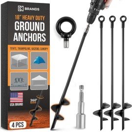 18\'\' Ground Anchors Heavy Duty for High Winds - ..