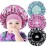 3 PCS Satin Baby Bonnets for Curly Hair,Toddler Bonnet,Baby Silk Bonnet for Sleeping for Girls and Boys