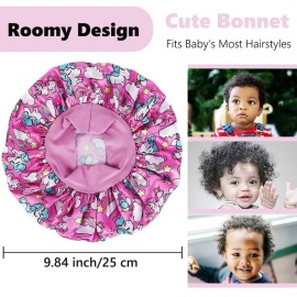 3 PCS Satin Baby Bonnets for Curly Hair,Toddler Bonnet,Baby Silk Bonnet for Sleeping for Girls and Boys 3 PCS Satin Baby Bonnets for Curly Hair,Toddler Bonnet,Baby Silk Bonnet for Sleeping for Girls and Boys