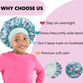 3 PCS Satin Baby Bonnets for Curly Hair,Toddler Bonnet,Baby Silk Bonnet for Sleeping for Girls and Boys 3 PCS Satin Baby Bonnets for Curly Hair,Toddler Bonnet,Baby Silk Bonnet for Sleeping for Girls and Boys