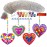 28 Sets Heart Suncatchers for Windows Valentine\'s Day Suncatcher Craft Kits DIY Window Paint Art Heart Sun Catchers for Classroom Art Craft Mother\'s Day Party Supplies