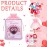 Halloscume 48 Sets Valentine Heart Stress Ball Bulk with Organza Bags and Valentine Cards Stress Relief Fidget Toy Heart Fidget Toy for Valentine Party Favors Classroom Prize Exchange Gifts