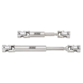 INJORA 23g Stainless Steel Drive Shafts for 1/18 RC Crawler TRX4M High Trail K10 F150