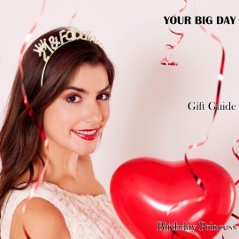 SuPoo 21st Birthday Crown Gold Diamond Headband, Party Decorations, and Hair Accessories for Her