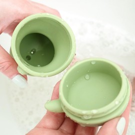 PandaEar 4 Pack Silicone Bath Toys for Babies 0-6 6-12 Months, Mold Free Bathtub Toys for Toddlers Kids Infant, Non Toxic Swimming Shower Toys for Toddlers 1-3 (B)