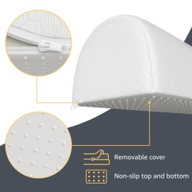 YENING 63 Extra Long Bed Bumpers for Toddlers Baby Foam Bed Guard Rail for Kids Bed Toddler Bed Bumper for Twin Full Queen King Size Bed, 1-Pack