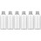 RAMFIYN 3.4 oz Travel Bottles TSA Approved, 6 pcs Refillable Travel Bottles Leak Proof with Silvery Screw Cap, Essential Oil Bottles Empty