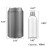RAMFIYN 3.4 oz Travel Bottles TSA Approved, 6 pcs Refillable Travel Bottles Leak Proof with Silvery Screw Cap, Essential Oil Bottles Empty