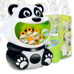 Big Panda Bubble Machine Toys for Toddlers Kids Bubble Maker Blower with 8oz Bubble Solution Ideal Outdoor Party Toys Gift for Toddlers