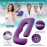 Sasttie Pregnancy Pillows for Sleeping, U Shaped Cooling Full Body Pillow with Removable Cover, Pregnant Women Must Haves, Maternity Essential, Purple