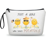 Potato Gifts,Friend Gifts,Teenage Girl Gifts,Gift for Friend Woman,Cute Potato,Best Friend Birthday Gifts,Presents for Teen Girls,Sister Birthday Gift Ideas,Small Cosmetic Bag for Purse,Birthday Gift