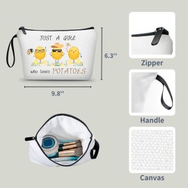 Potato Gifts,Friend Gifts,Teenage Girl Gifts,Gift for Friend Woman,Cute Potato,Best Friend Birthday Gifts,Presents for Teen Girls,Sister Birthday Gift Ideas,Small Cosmetic Bag for Purse,Birthday Gift