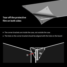 LILIKAKA Display Case for Lego 76419 Hogwarts Castle and Grounds, 14.17x11.02x9.441inches (36x28x24cm), Protect Your Collectibles from Dust with a Clear Showcase
