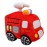 YONLIT Soft Plush Fire Engine Stuffed Truck Toy Super Cute Rescue Vehicle Plushie Excellent Gifts for Kids or Birthday Party 10 Inches (Fire Engine)