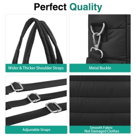 KUBYA Diaper Bag Tote, Baby Diaper Tote Bags Crossbody Hospital Bag Travel Large Mommy Bag, with Silicone Pacifier Case