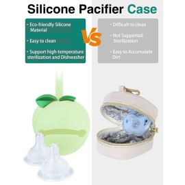 KUBYA Diaper Bag Tote, Baby Diaper Tote Bags Crossbody Hospital Bag Travel Large Mommy Bag, with Silicone Pacifier Case