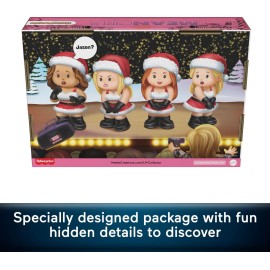 Little People Collector Mean Girls Movie Special Edition Holiday Set for Adults & Fans, 4 Figures in a Display Box