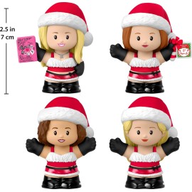 Little People Collector Mean Girls Movie Special Edition Holiday Set for Adults & Fans, 4 Figures in a Display Box