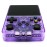 Retrotech R36S Handheld Video Game Console with Build-in 15000 Games (Purple Transparent)