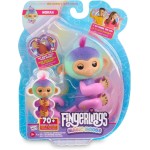 Fingerlings Magic Moods Interactive Baby Monkey, Norah (Teal & Purple), Tells Fortune and Mood, 70+ Sounds & Reactions (Ages 5+)