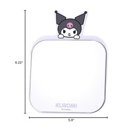 Everyday Delights Kuromi Vanity Makeup Table Mirror - Purple