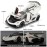 BDTCTK Compatible for 1:24 Koenigsegg Jesko Car Model, Diecast Collectible Pull Back Model Car with Sound and Light, Toy Gift Vehicles for Adults Kids Boys Girls