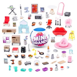 Mini Brands Home Capsule by ZURU, Surprise Home with Collectible Minis, Blind Packaging, Home Themed Collectibles