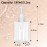 150ml (5.1oz) Pump Bottle Dispenser Jansburg 2 Pack Refillable Flat Square Plastic Lotion Dispenser Leakproof Empty Lotion Pump Bottle for Essential Oil Soap Lotion Shampoo Clear