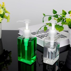 150ml (5.1oz) Pump Bottle Dispenser Jansburg 2 Pack Refillable Flat Square Plastic Lotion Dispenser Leakproof Empty Lotion Pump Bottle for Essential Oil Soap Lotion Shampoo Clear 150ml (5.1oz) Pump Bottle Dispenser Jansburg 2 Pack Refillable Flat Square Plastic Lotion Dispenser Leakproof Empty Lotion Pump Bottle for Essential Oil Soap Lotion Shampoo Clear