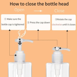 150ml (5.1oz) Pump Bottle Dispenser Jansburg 2 Pack Refillable Flat Square Plastic Lotion Dispenser Leakproof Empty Lotion Pump Bottle for Essential Oil Soap Lotion Shampoo Clear 150ml (5.1oz) Pump Bottle Dispenser Jansburg 2 Pack Refillable Flat Square Plastic Lotion Dispenser Leakproof Empty Lotion Pump Bottle for Essential Oil Soap Lotion Shampoo Clear