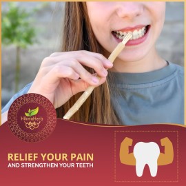 HikmaHerb Pack of 12 Miswak Sticks with 2 Holders - Vacuum Sealed Natural Chewing Sticks for Teeth - Natural Flavored Toothbrush for Teeth Whitening, Oral Health, and Fresh Breath || Pack of 12