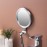 Fogless Shower Mirror Shaving Cup Hook Shatterproof Fog Bathroom Mirror Shower Washroom Easy Install