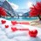 2Pcs Red Winter Snowball Maker Clips, Duck Heart Shaped Snow Ball Maker Clamps, Outdoor Winter Play Snow Sand Mold Tools for Sandboxes and Beach Tool