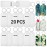 Anpuimult 20 PCS sublimation chapstick holder blanksbulk sublimation chapstick holderchapstick holder keychain blank DIY Crafts sublimation blanks products