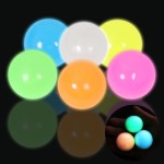 6pcs-2.4in Dream Balls,Glow in The Dark Sticky Balls That Stick to The Ceiling,Stress Balls for Kids and Adults,Elevated Balls,ASMR Cool Stuff for Teens,Ceiling Balls,Lumi Balls,Stocking Stuffers