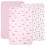 david\'s kids 3 Pack Mini Crib Sheets, Soft Breathable Premium Pack N Play Sheets for Baby Girls Neutral, Playard and Mini Crib Mattresses, Rainbow