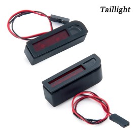 MOHERO RC Car LED Light Kit Headlights Taillight Set for Drag Slash C10 1/10 Scale Fast High Speed Remote Control Car