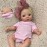 OtardDolls 10 Inch Silicone Baby Doll Full Body Soft Silicone Reborn Baby Mini Silicone Baby Dolls Reborn Baby Dolls Handmade Real Babies Dolls Set