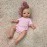 OtardDolls 10 Inch Silicone Baby Doll Full Body Soft Silicone Reborn Baby Mini Silicone Baby Dolls Reborn Baby Dolls Handmade Real Babies Dolls Set