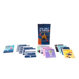 Pandasaurus Games Sea Salt and Paper Extra Salt Expansion - 8 New Cards with Exciting Effects! Fast-Paced Strategy Game for Kids & Adults, Ages 8+, 2-4 Players, 30-45 Minute Playtime, Made