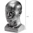 Peohud Male Mannequin Head, Professional Manikin Head, Bald Training Head for Display Wigs, Hats, Sunglasses, Headphone