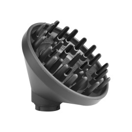 BVACUMHEAD Upgraded Diffuser Attachment for Dyson Airwrap Styler - Converts to Hair Dryer Diffuser Nozzle, 973365-01, Grey